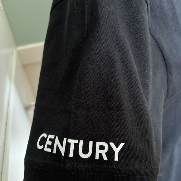 Peloton unisex century club black fitted T Small - Picture 3 of 6